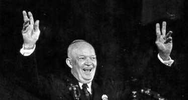 [Eisenhower nach seinem Sieg bei den Präsidentschaftswahlen]