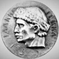 [finnische Medaille 1925 auf den Tod von Jaakko Ilkka 1597]