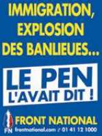 [Immigration - Explosion der Vororte... Le Pen hatte es vorher gesagt!]