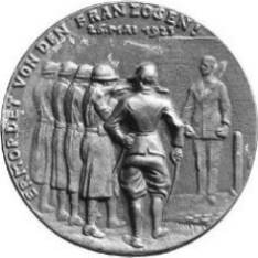 [Medaille auf die Erschieung Schlageters durch die Franzosen am 26.5.1923)]