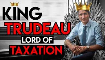 [Trudeau, der Knig der Steuereintreiber]